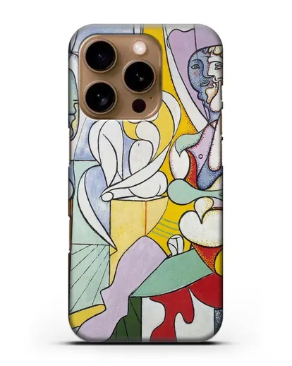 Чехол Скульптор (Пикассо Пабло) силиконовый для iPhone 16 Pro