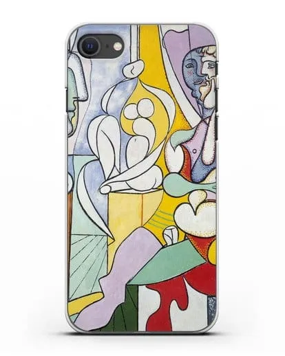 Чехол Скульптор (Пикассо Пабло) силиконовый для iPhone SE 2020