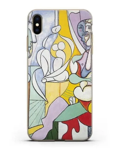 Чехол Скульптор (Пикассо Пабло) силиконовый для iPhone XS Max