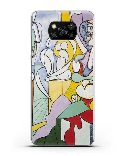 Чехол Скульптор (Пикассо Пабло) силиконовый для Xiaomi Poco X3 Pro