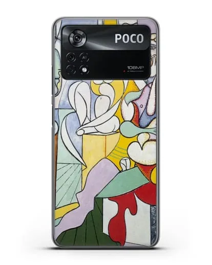 Чехол Скульптор (Пикассо Пабло) силиконовый для Xiaomi Poco X4 Pro