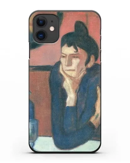 Чехол Любительница абсента (Пикассо Пабло) силиконовый для iPhone 11