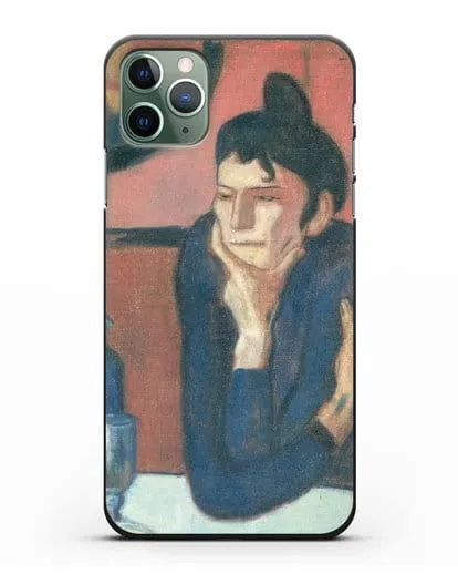 Чехол Любительница абсента (Пикассо Пабло) силиконовый для iPhone 11 Pro Max
