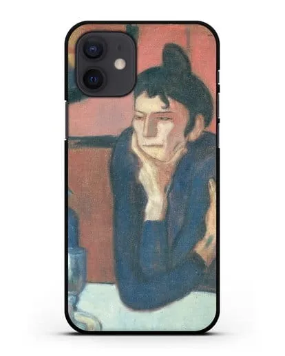 Чехол Любительница абсента (Пикассо Пабло) силиконовый для iPhone 12