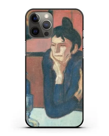 Чехол Любительница абсента (Пикассо Пабло) силиконовый для iPhone 12 Pro Max