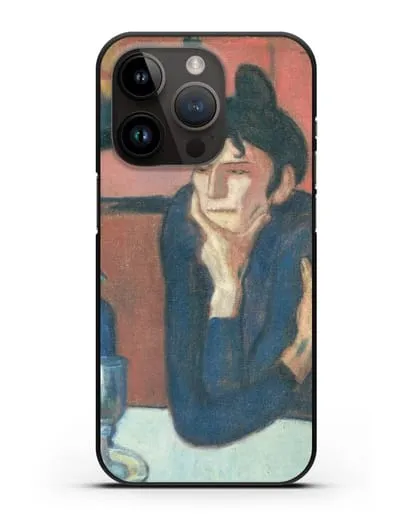 Чехол Любительница абсента (Пикассо Пабло) силиконовый для iPhone 14 Pro