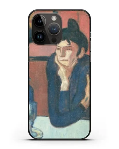Чехол Любительница абсента (Пикассо Пабло) силиконовый для iPhone 14 Pro Max