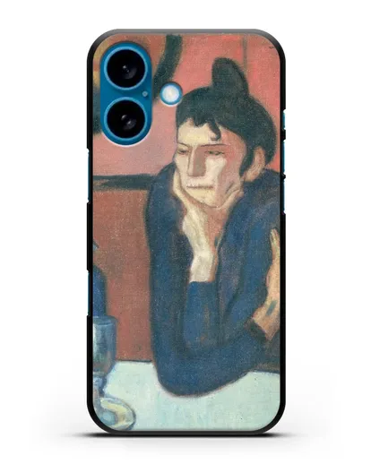 Чехол Любительница абсента (Пикассо Пабло) силиконовый для iPhone 16