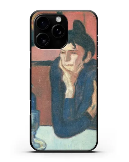 Чехол Любительница абсента (Пикассо Пабло) силиконовый для iPhone 16 Pro Max