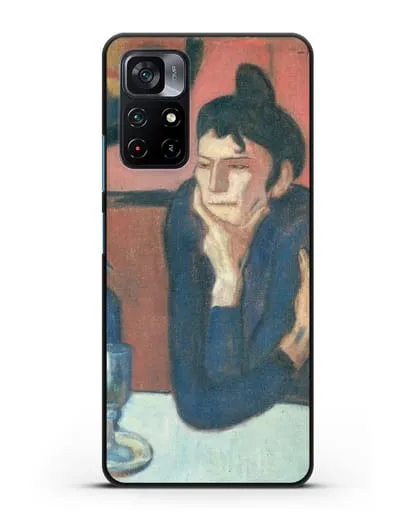 Чехол Любительница абсента (Пикассо Пабло) силиконовый для Xiaomi Poco M4 Pro 5G