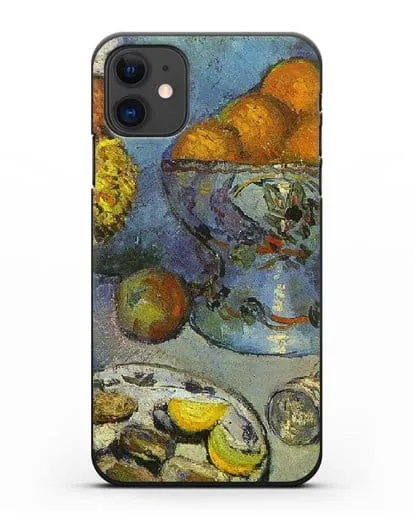 Чехол Натюрморт (десерт) (Пикассо Пабло) силиконовый для iPhone 11