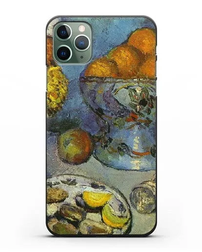 Чехол Натюрморт (десерт) (Пикассо Пабло) силиконовый для iPhone 11 Pro