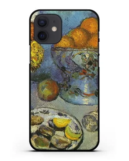 Чехол Натюрморт (десерт) (Пикассо Пабло) силиконовый для iPhone 12