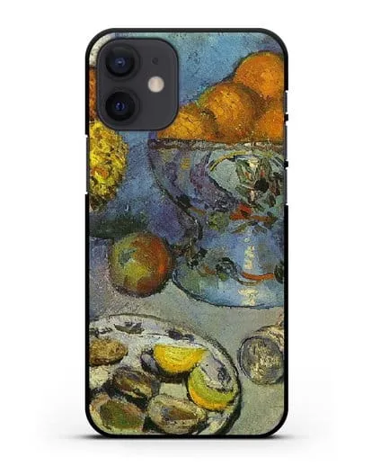 Чехол Натюрморт (десерт) (Пикассо Пабло) силиконовый для iPhone 12 mini