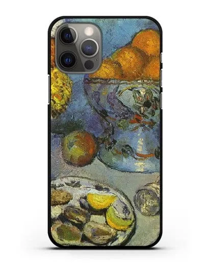 Чехол Натюрморт (десерт) (Пикассо Пабло) силиконовый для iPhone 12 Pro