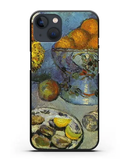 Чехол Натюрморт (десерт) (Пикассо Пабло) силиконовый для iPhone 13