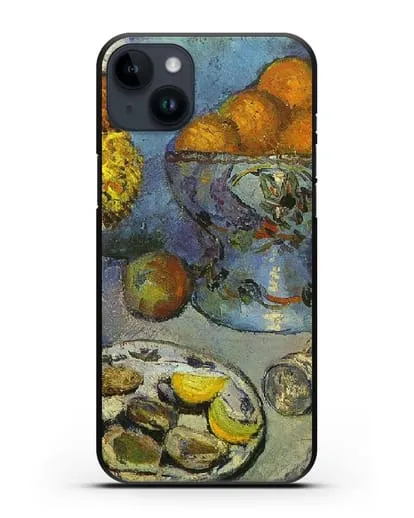 Чехол Натюрморт (десерт) (Пикассо Пабло) силиконовый для iPhone 14 Plus