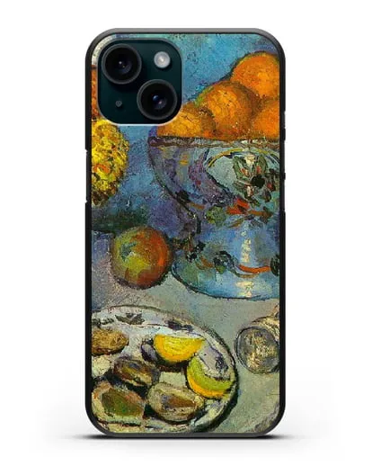 Чехол Натюрморт (десерт) (Пикассо Пабло) силиконовый для iPhone 15