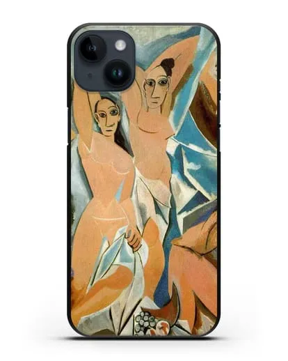 Чехол Авиньонские девицы (Пикассо Пабло) силиконовый для iPhone 14 Plus