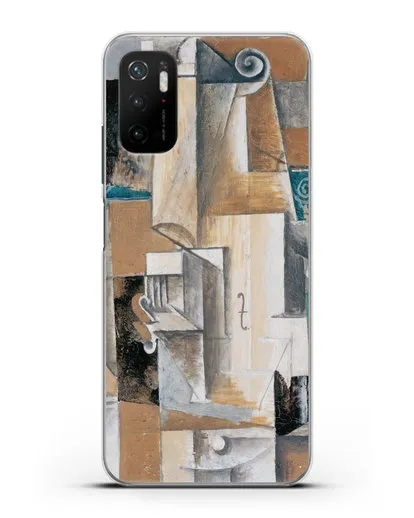 Чехол Гитара и скрипка (Пикассо Пабло) силиконовый для Xiaomi Poco M3 Pro