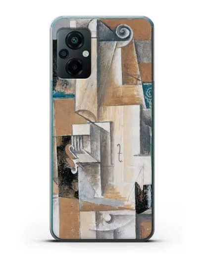 Чехол Гитара и скрипка (Пикассо Пабло) силиконовый для Xiaomi Poco M5