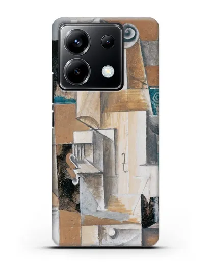Чехол Гитара и скрипка (Пикассо Пабло) силиконовый для Xiaomi Poco X6
