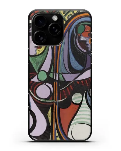 Чехол Девушка перед зеркалом (Пикассо Пабло) силиконовый для iPhone 16 Pro Max