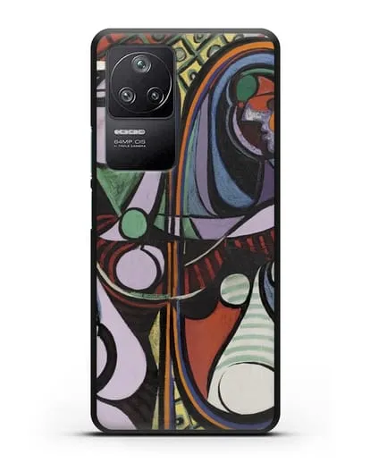 Чехол Девушка перед зеркалом (Пикассо Пабло) силиконовый для Xiaomi Poco F4