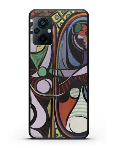 Чехол Девушка перед зеркалом (Пикассо Пабло) силиконовый для Xiaomi Poco M5