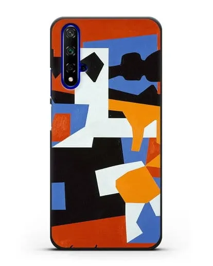 Чехол Колониальный кубизм (Дэвис Стюарт) силиконовый для Honor 20