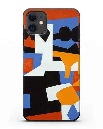 Чехол Колониальный кубизм (Дэвис Стюарт) силиконовый для iPhone 11