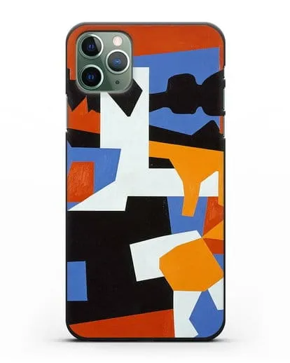 Чехол Колониальный кубизм (Дэвис Стюарт) силиконовый для iPhone 11 Pro