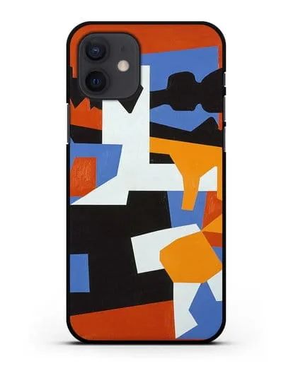 Чехол Колониальный кубизм (Дэвис Стюарт) силиконовый для iPhone 12