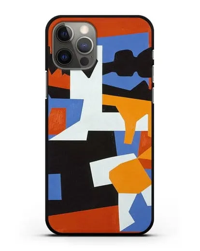 Чехол Колониальный кубизм (Дэвис Стюарт) силиконовый для iPhone 12 Pro