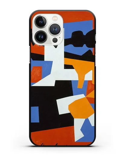 Чехол Колониальный кубизм (Дэвис Стюарт) силиконовый для iPhone 13 Pro Max