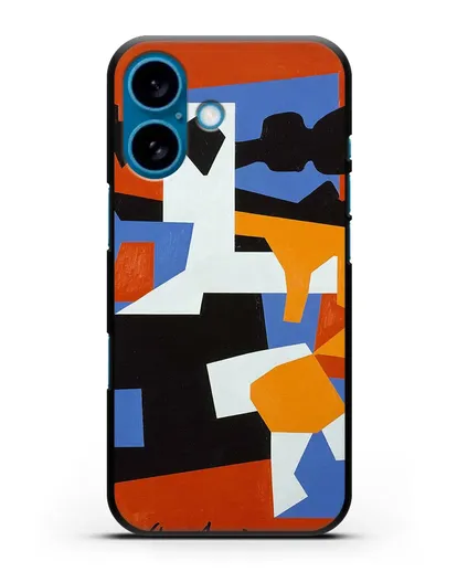 Чехол Колониальный кубизм (Дэвис Стюарт) силиконовый для iPhone 16