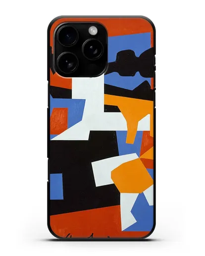 Чехол Колониальный кубизм (Дэвис Стюарт) силиконовый для iPhone 16 Pro Max