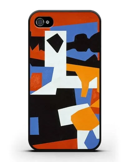 Чехол Колониальный кубизм (Дэвис Стюарт) силиконовый для iPhone 4/4s