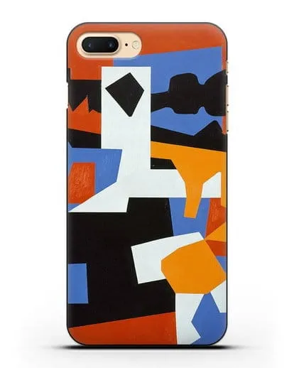 Чехол Колониальный кубизм (Дэвис Стюарт) силиконовый для iPhone 8 Plus
