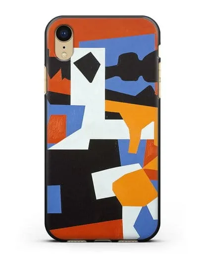 Чехол Колониальный кубизм (Дэвис Стюарт) силиконовый для iPhone XR