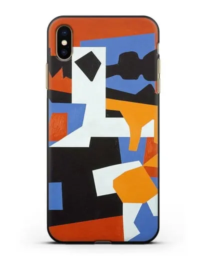 Чехол Колониальный кубизм (Дэвис Стюарт) силиконовый для iPhone XS Max