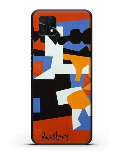 Чехол Колониальный кубизм (Дэвис Стюарт) силиконовый для Xiaomi Poco C40