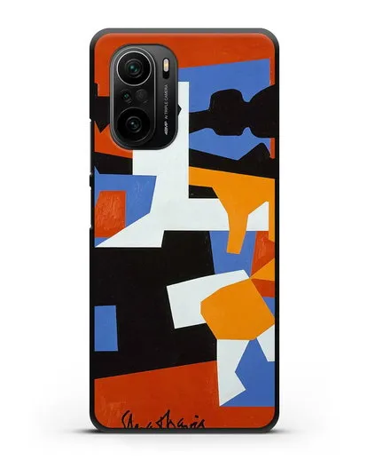 Чехол Колониальный кубизм (Дэвис Стюарт) силиконовый для Xiaomi Poco F3 Pro