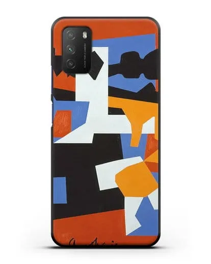 Чехол Колониальный кубизм (Дэвис Стюарт) силиконовый для Xiaomi Poco M3