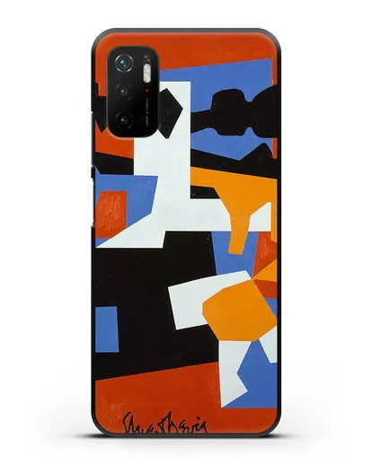 Чехол Колониальный кубизм (Дэвис Стюарт) силиконовый для Xiaomi Poco M3 Pro