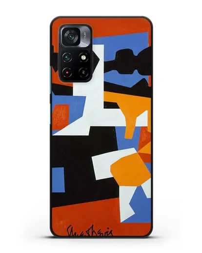 Чехол Колониальный кубизм (Дэвис Стюарт) силиконовый для Xiaomi Poco M4 Pro 5G