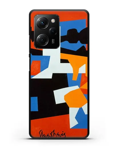 Чехол Колониальный кубизм (Дэвис Стюарт) силиконовый для Xiaomi Poco X5 Pro