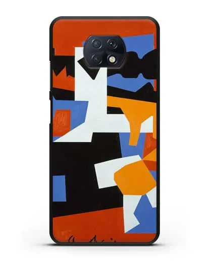 Чехол Колониальный кубизм (Дэвис Стюарт) силиконовый для Xiaomi Redmi Note 9T