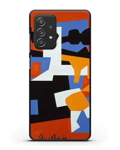 Чехол Колониальный кубизм (Дэвис Стюарт) силиконовый для Samsung Galaxy A53