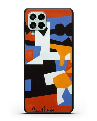 Чехол Колониальный кубизм (Дэвис Стюарт) силиконовый для Samsung Galaxy M53 [SM-M536]